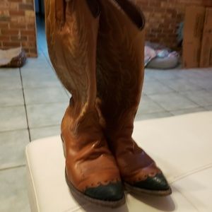 Genuine Leather Cowboy Boots